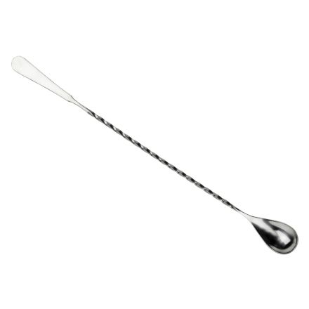 Barspoon with masher 30 cm length, steel  BAREQ 