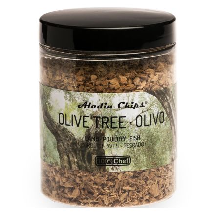 Trociny wędzarnicze drewno oliwne ALADINCHIPS 100% CHEF