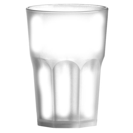 Szklanka z poliwęglanu biała 350 ml