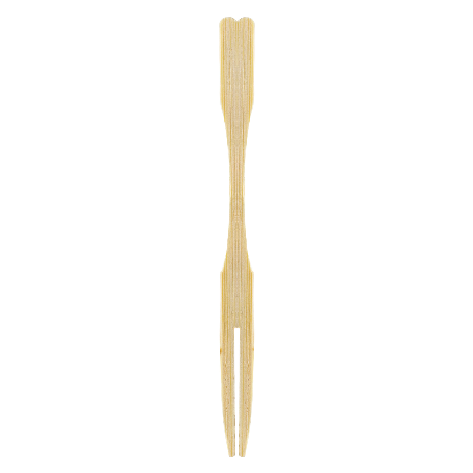 Widelec bambusowy dł. 9 cm (op. 100 szt) - VERLO